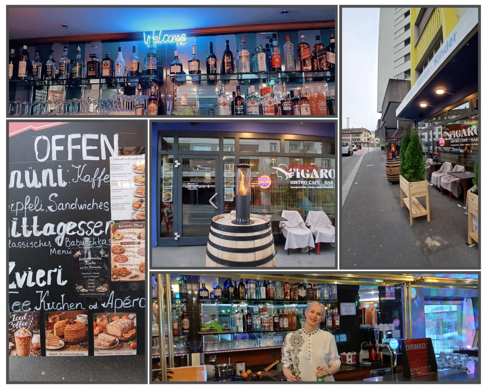 Collage mit Impressionen von Madame Figaro